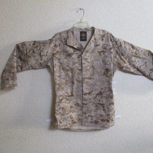EA Industries USMC Camo Shirt Size Small